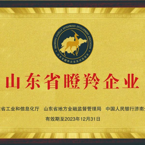山东省瞪羚企业